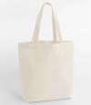W697 Westford Mill Heavyweight Canvas Tote Bag Natural colour image